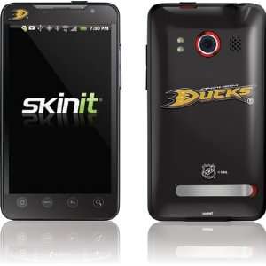  Anaheim Ducks Solid Background skin for HTC EVO 4G 