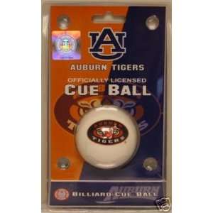 Auburn University Tigers AU Billiard Cue Ball WAR EAGLE  