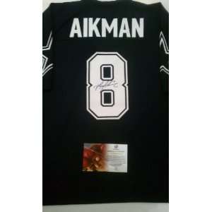 Troy Aikman Signed Dallas Cowboys Jersey 
