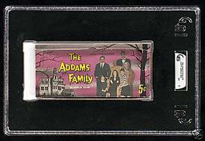   Donruss Addams Family Five Cent Gum Card Display Box GAI 7 Offer Ok