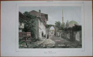 1840 print OLD ISTANBUL, TURKEY (#66)  