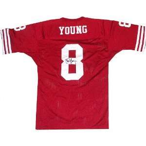 Steve Young San Francisco 49ers Autographed Jersey  Sports 