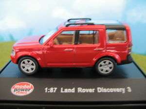 MP Minis HO (187) Land Rover Discovery (Red)  