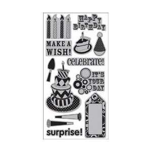   Cling Rubber Stamp 4.25X9.5/Pkg Birthday Party