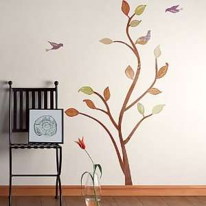  Birds & Tree   Large Wall Decals Stickers Appliques Home 
