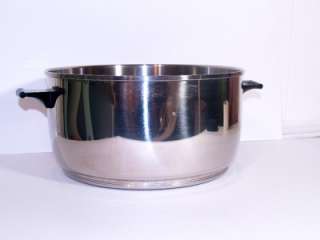   WATERLESS COOKWARE 13.7 ELECTRIC SKILLET AND HUGE 8QT. ROASTER 1960s