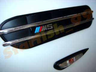 M5 FENDER GRILL EMBLEM FOR BMW E34 E39 E60 E61 F10 535i  