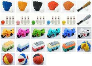 27pcs Japanese Iwako Toy Erasers Set  