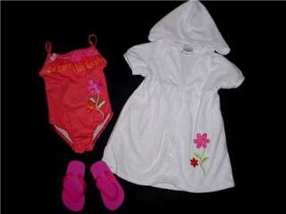   USED BABY GIRL 12 18 MONTHS 12M & 18 MONTHS SPRING SUMMER CLOTHES LOT