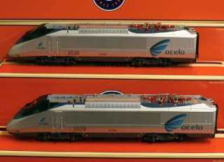   Scale Amtrak Acela 6 31714 RailSounds 5.0 Diesel Passenger Set Boxed