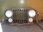 Jeep Willys CJ2A 3A Slat grill GPW early black steering Wheel