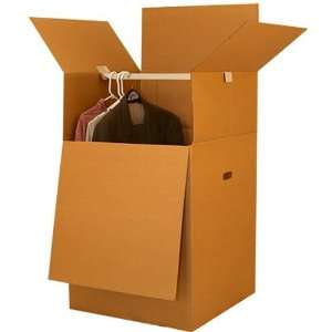  Wardobe Moving Boxes bundle of 3 Boxes 24x24x40 Box Size 