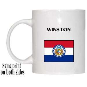    US State Flag   WINSTON, Missouri (MO) Mug 