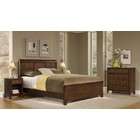 Home Styles 3pc Queen Size Bed, Nightstand and Storage Chest Set in 