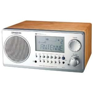 New SANGEAN WR2WAL DIGITAL AM/FM STEREO SYSTEM WITH LCD & ALARM CLOCK 