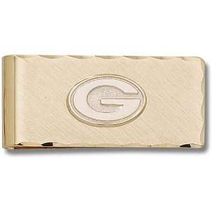  Green Bay Packers Gold Plated Brass Money Clip