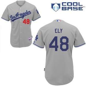  John Ely Los Angeles Dodgers Authentic Road Cool Base 