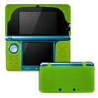 EMPIRE Neon Green Soft Silicone Case Cover skin for Nintendo 3DS