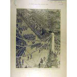 1897 London Jubilee Procession Hospital Roberts Troops 