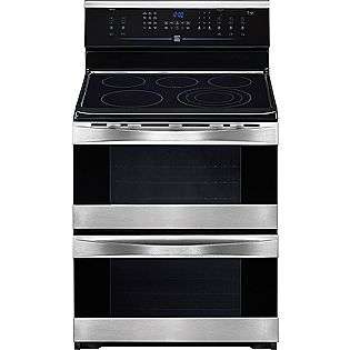 Elite 30 Freestanding Electric Range w/ Double Ovens   Stainless 