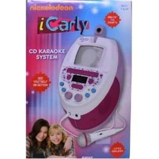   Nickelodeon iCarly CD Video Karaoke System Machine CDG 
