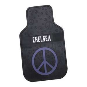 Personalized Peace Sign Car Mats (Set of 2)  Kitchen 