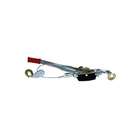 GL 5 Ton Hand Ratchet Hoist Come a Long Pulley Cable System 2 Hook 2 