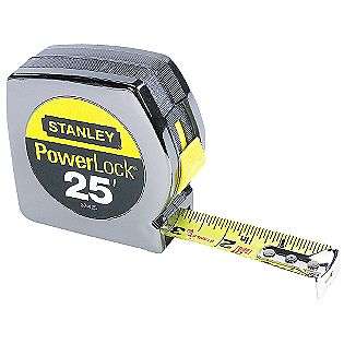 in. x 25 ft. Steel Tape Measure, PowerLock®  Stanley Tools 