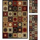    Multi Collection Set of 3 Area Rugs (18x28, 18x5, 5x7