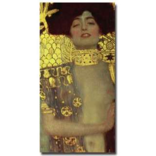 Trademark Art 12x24 inches Gustav Klimt Judith 1901