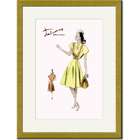 Framed/Matted Print Spring Dress and Bag by ClassicPix   17x23