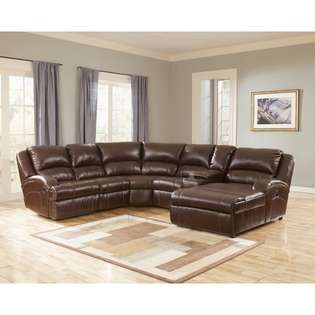 Excalibur 5 pc custom upholstered motion sectional sofa with chaise 