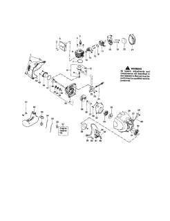 CRAFTSMAN Weedwacker® Muffler/carburetor/crankc  Parts  Model 