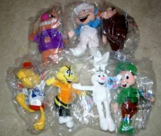 General Mills BREAKFAST CEREAL PALS Bean Bags Toys 7  