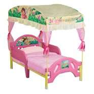 Delta Childrens Dora the Explorer Toddler Bed with Canopy 