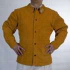 Weldas Welding Jacket   30   Golden Brown Leather  XXL   1 item