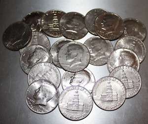 1776 1976 Bicentennial Kennedy Half Dollars roll of 20  