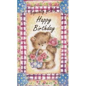  Greeting Cards Birthday Card Especially for You Happy Birthday 