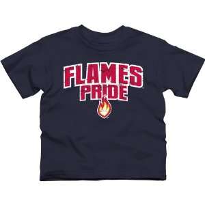  UIC Flames Youth State Pride T Shirt   Navy Blue Sports 
