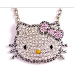   Kitty Crystal Necklace By Jersey Bling ships in Gift Box Jewelry