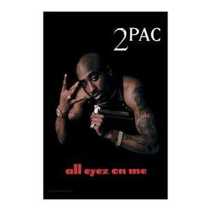  Tupac   All Eyez On Me Textile Poster