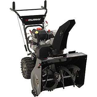 24 Dual Stage Snow Blower  Murray Lawn & Garden Snow Removal 