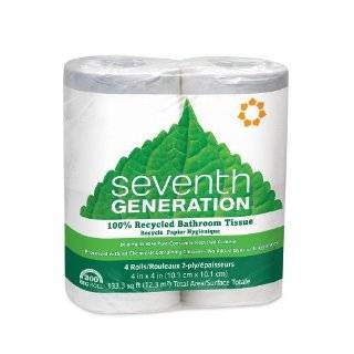   Generation Bathroom Tissue, 2 ply, 300 Sheets, 4 Count (Pack of 12