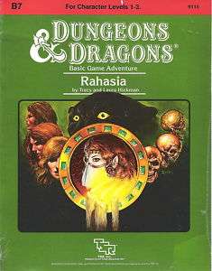 B7 Rahasia Dungeons & Dragons Tracy Laura Hickman  