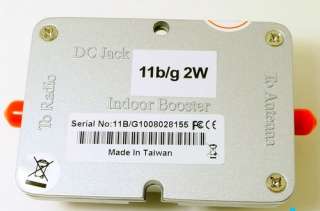 New 2W web Signal Booster Amplifier for 2.4g Wireless WiFi 802.11 b/g 