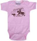 Cowgirl One Piece, shortsleeve or longsleeve for western infant baby 