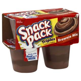   Pack Pudding, Sugar Free Chocolate, 4 pk. 3.25 oz each. 13 oz total