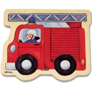 Mini Puzzle Fire Engine DC  Toys & Games  