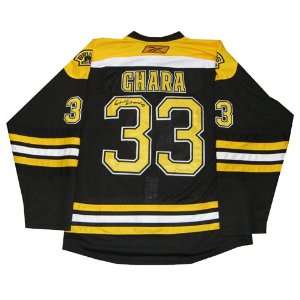  Images Boston Bruins Zdeno Chara Autographed Jersey