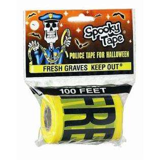 DDI Spooky Tape; FRESH GRAVES KEEP OUT(Pack of 12) 